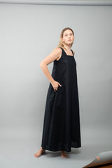 Aisha square neck maxi dress