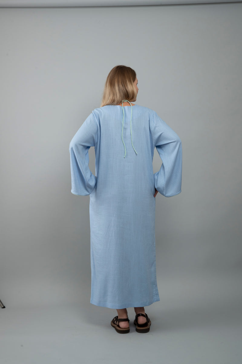 Juju cotton linen kaftan