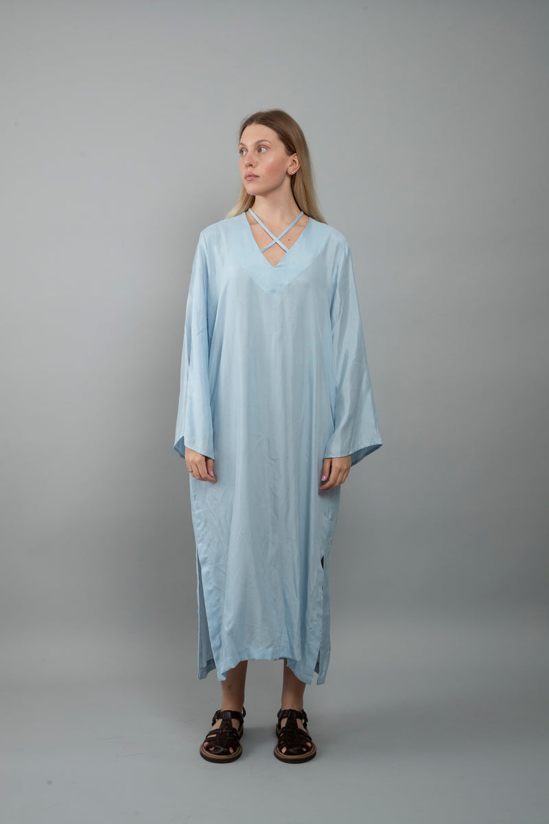 juju washed silk kaftan